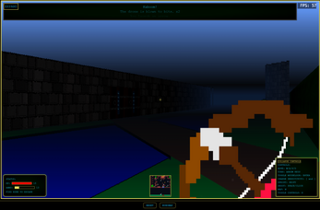 Realmchild Invasion: My From-Scratch JS Raycaster screenshot