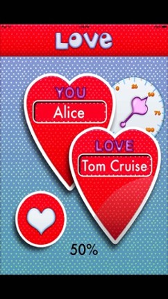 Simple Love Meter - Love Match Test Percentage Calculator Image