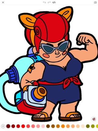 Starz - Brawl Stars Coloring screenshot