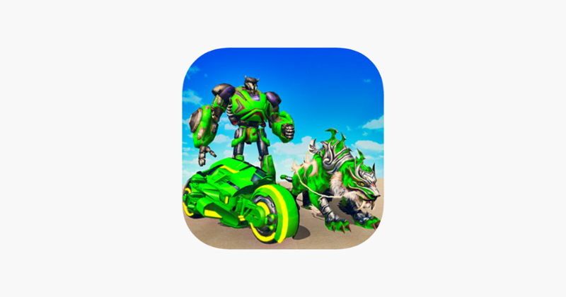 Tiger Bike Robot Attack Game Cover