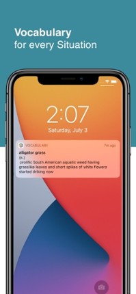 Vocabulary Builder daily words screenshot