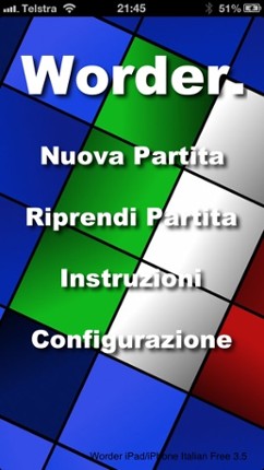 Worder Italiano Free screenshot