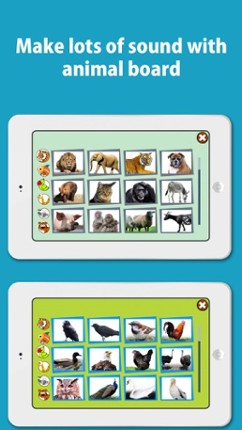 Animal sounds and pictures, hear jungle sound in Kids zoo, Petting zoo with real images and sound screenshot