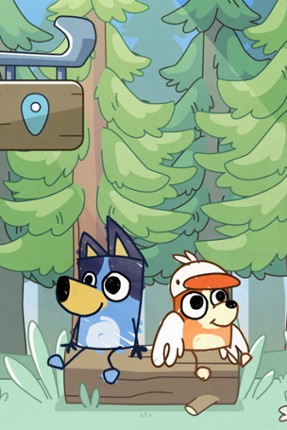 Bluey's Quest for the Gold Pen Game Cover