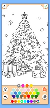 Christmas coloring for all screenshot