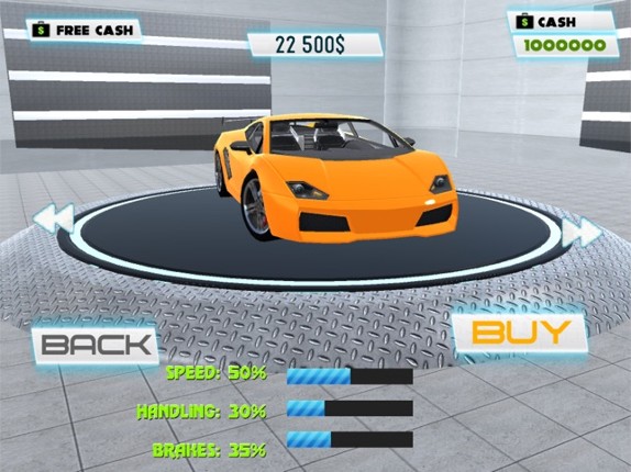 Crazy SuperCar Drag Racing : 3d Free Game Image