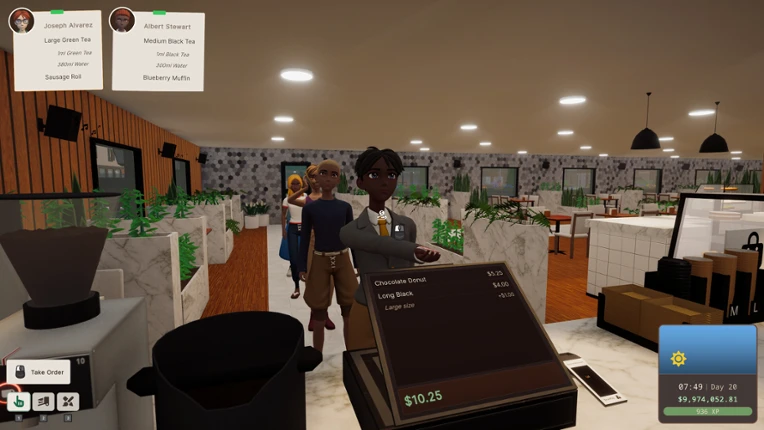 Cup and Counter: Coffee Shop Simulator Image