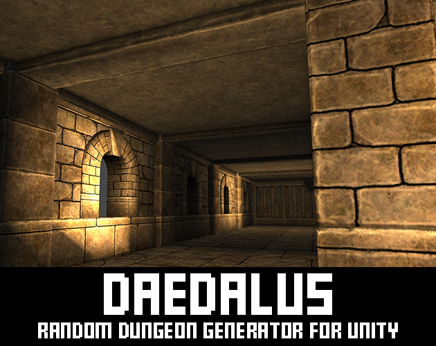 Games like Daedalus - Random Dungeon Generator for Unity