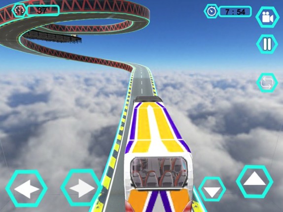 Dangerous Driving On Sky screenshot