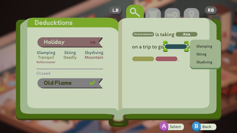 Duck Detective: The Ghost of Glamping screenshot