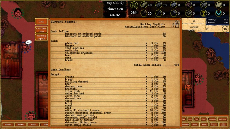 Fantasy Trader screenshot
