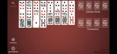 Freecell, jeu de cartes Image