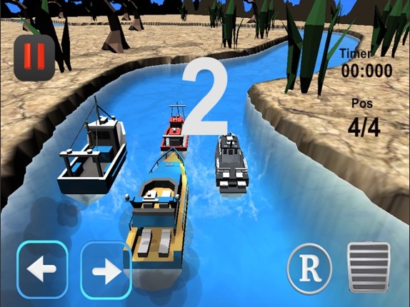 Fun racing games - jetski boat screenshot