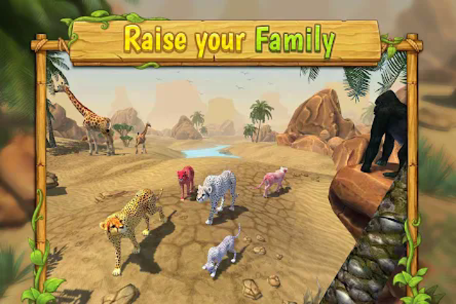 Cheetah Family Animal Sim Image