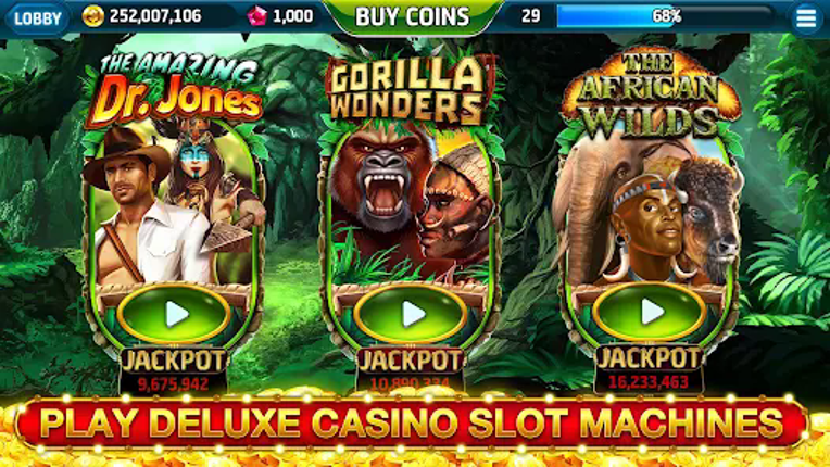 Ape Slots: Vegas Casino Deluxe Image