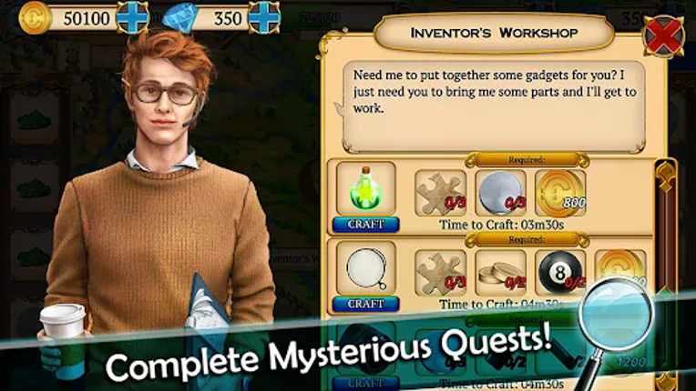 Hidden Object MysterySociety 2 screenshot