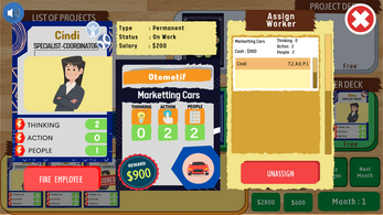 Belbin Team Role Simulation Image