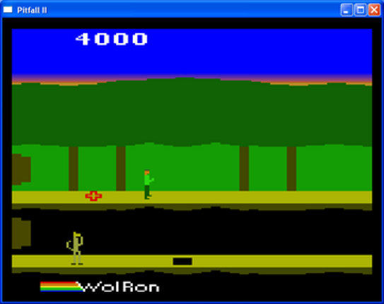 Atari 40th competition game 4. Pitfall 2 arcade demake Image