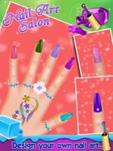 Girls Nail Art Salon - Games for girls Image