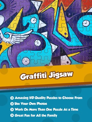 Graffitti Jig-saw For Jiggy Lovers - Free Learning Activity Image