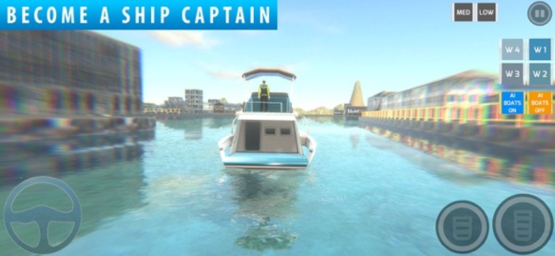 Jet Boat Sim Cruise Ship Swift screenshot