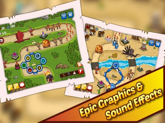Olympus Defense TD. Fury Rome Gods Rising In Divine Dawn Strategy screenshot
