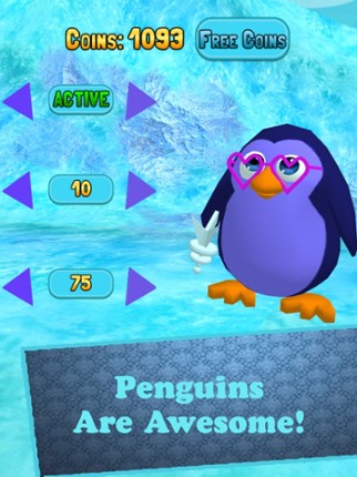 Penguin Run 3D HD screenshot