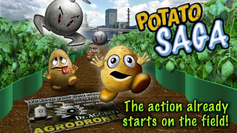 POTATO STORY - action runner fun game screenshot