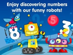 Robots &amp; Numbers - Educational Math Games to Learn Image