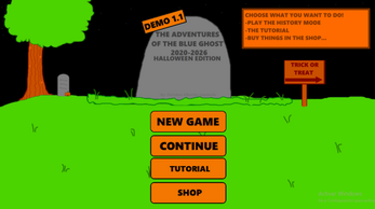 The Adventures of the Blue Ghost Image