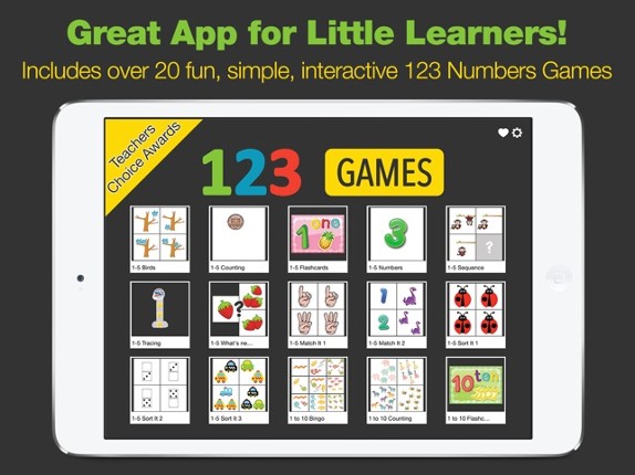 123 First Numbers Games - For Kids Learning to Count in Preschool screenshot
