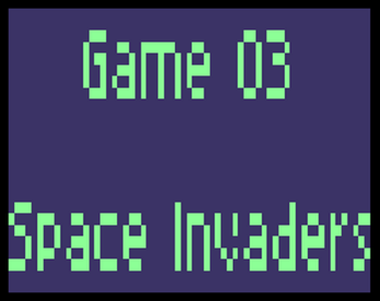 20 Games Challenge: Space Invaders Image