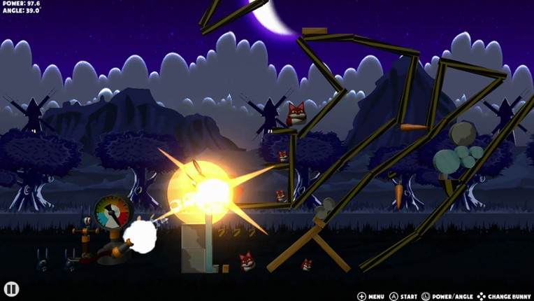 Angry Bunnies: Colossal Carrot Crusade screenshot