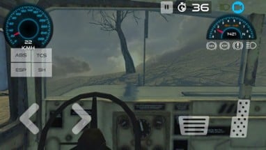 Army Vehicle Military Base Driving Simulation Image