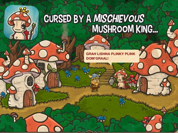 Bad Viking and the Curse of the Mushroom King screenshot