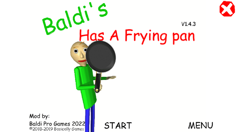 Baldi Has A Frying pan Packages Image