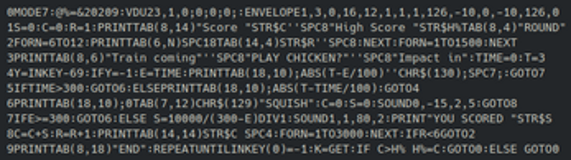 Chicken (BBC Micro) by keyscompany Image
