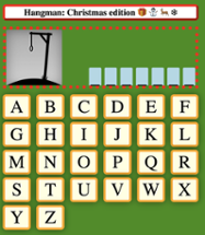 Christmas hangman Image