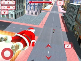 Christmas Santa Rope Hero Game Image