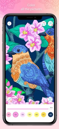 Color by Number – Mandala Book Image