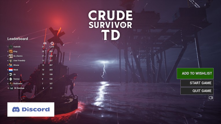 Crude Survivor TD screenshot