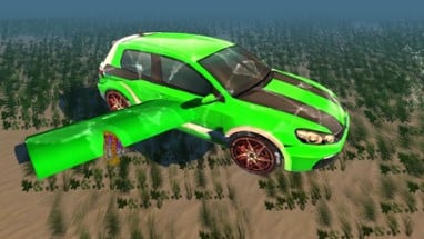 Floating Underwater Car Simulator Image