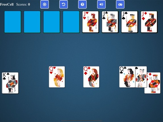 FreeCell Solitaire - screenshot