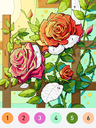 Farm Color - Paint by number screenshot