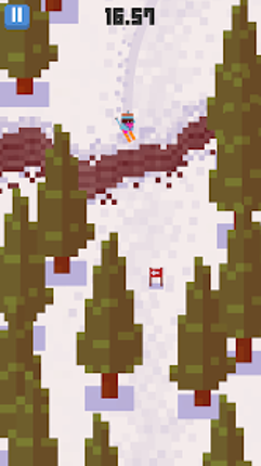 Skiing Yeti Mountain Image