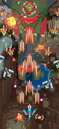 Sky Wings: Pixel Fighter 3D screenshot