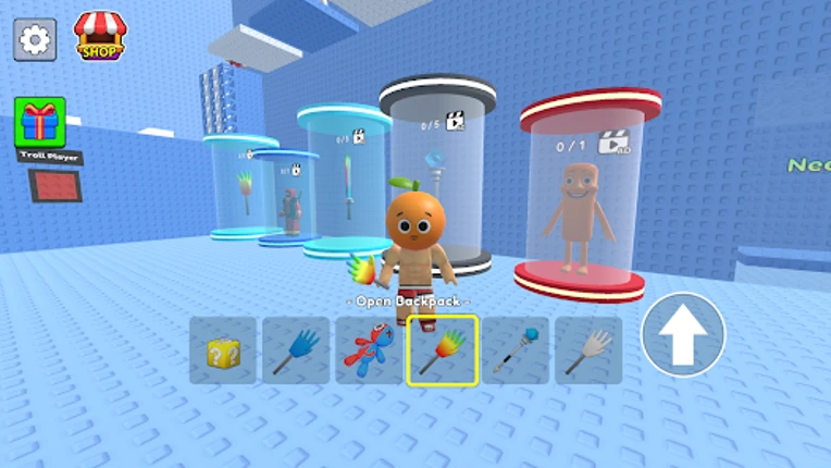 Lucky Slap Tower: Troll IQ screenshot