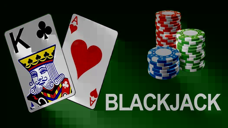 Blackjack 21 Card Game Friends Image
