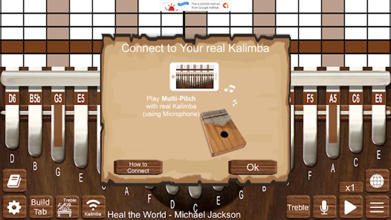 Kalimba Real screenshot