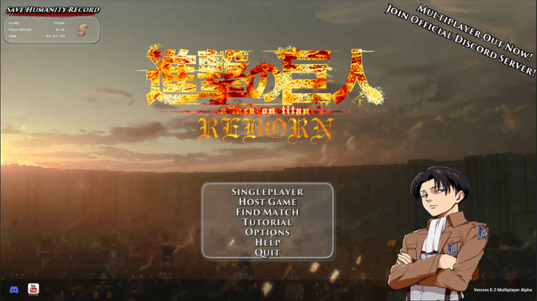 Attack on Titan: Reborn Game Cover